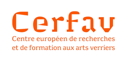 Logo du Cerfav, centre européen de recherche et formation aux arts verriers