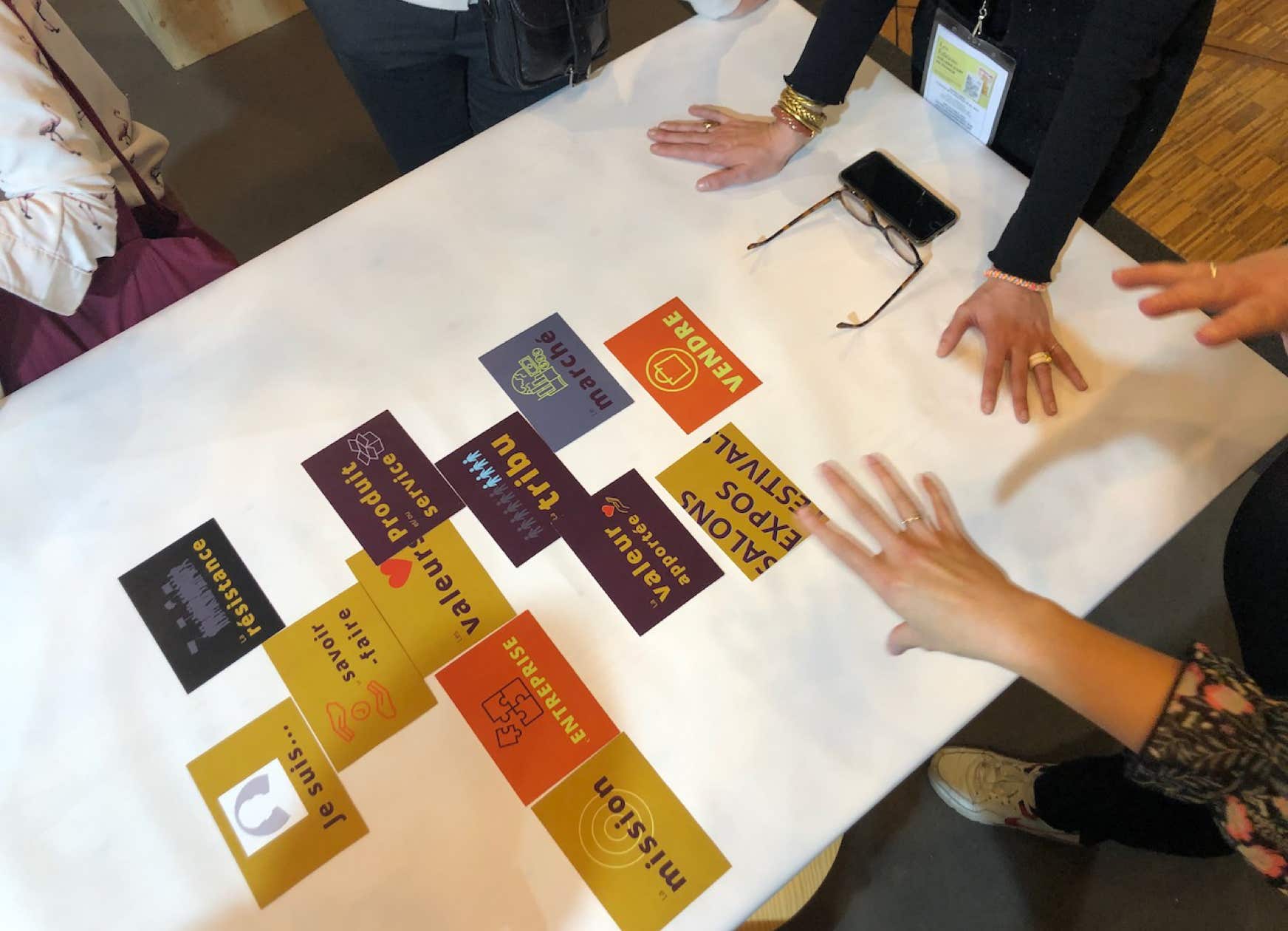 Photo de l'atelier de la Fresque au Format FOCUS