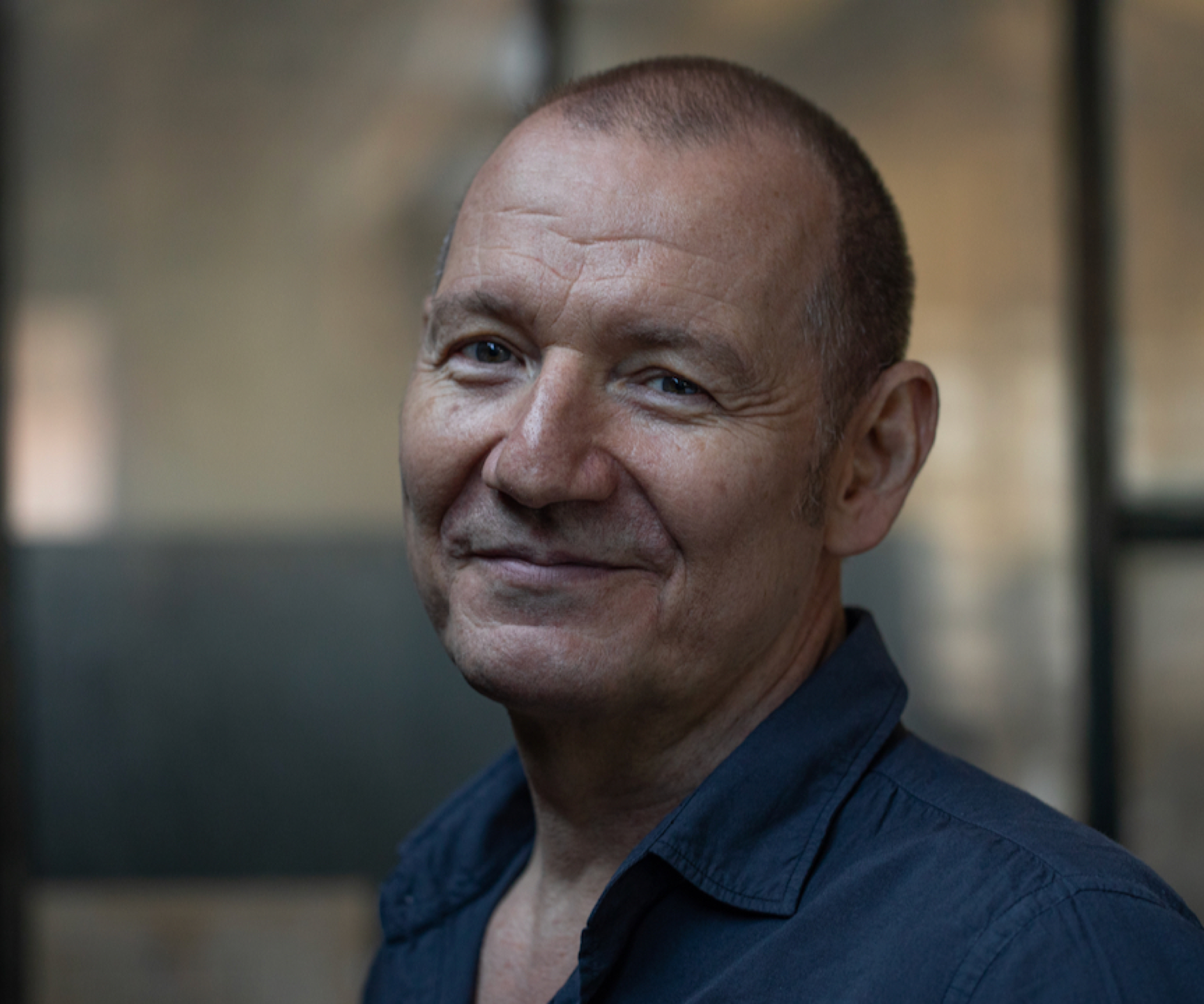 Portrait de Philippe-H. Claudel, créateur de la fresque de la visibilité